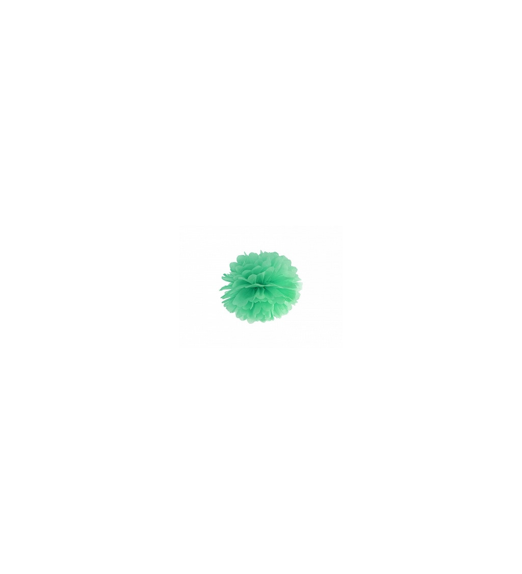 Mätový dekoračný pompom