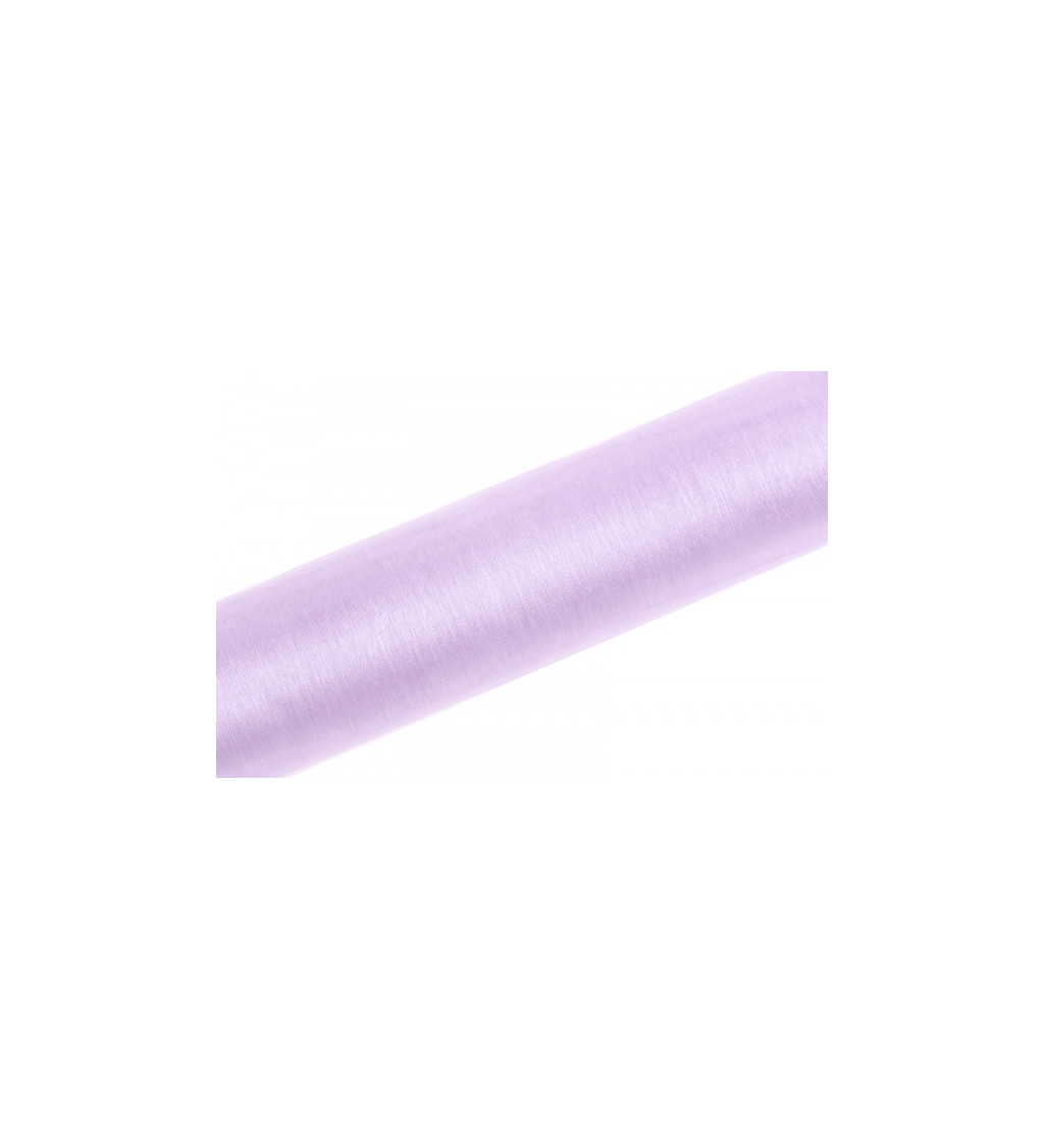 Dekoratívna organza (0,16 m) - levanduľová