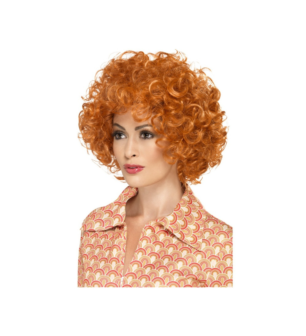 Dámska parochňa ryšavé afro