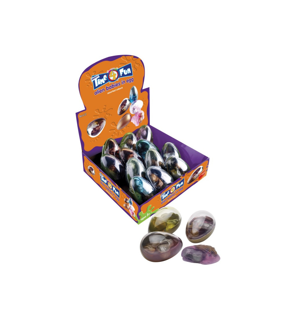 Plastové vajíčko - mláďa votrelca