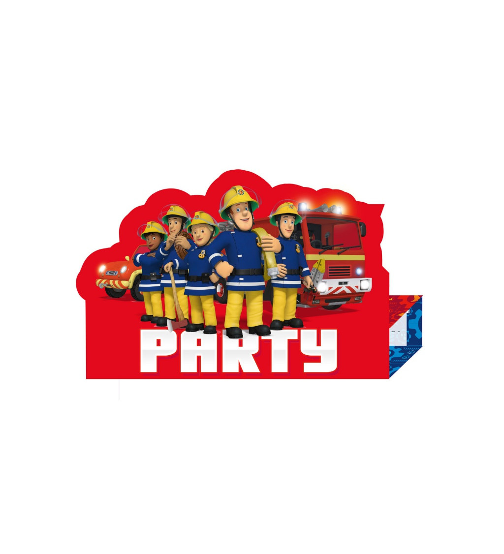 Pozvánky - Hasičský Sam