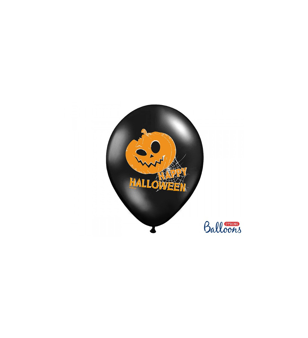 Latexové balóniky 30 cm Halloween, 6 ks