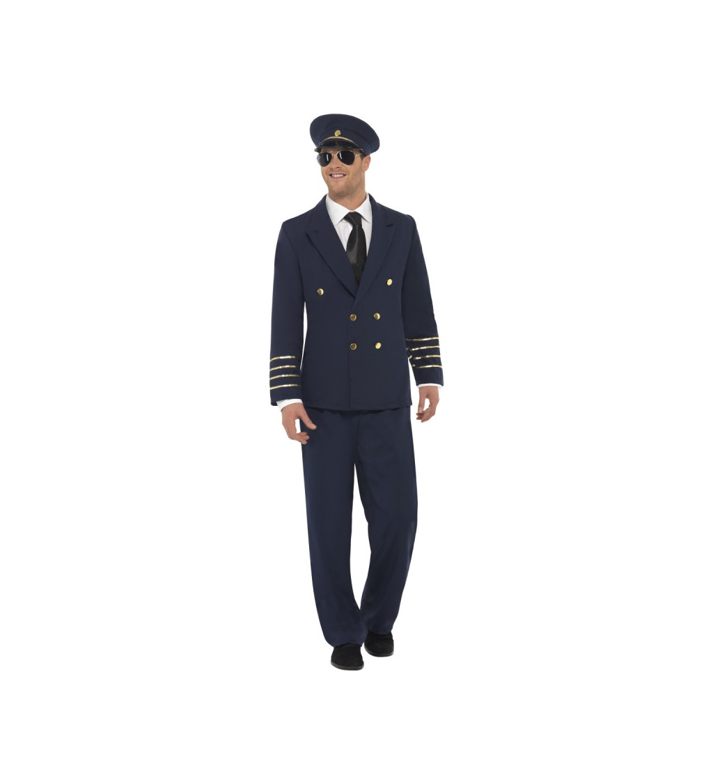 Pánsky kostým Námorný pilot