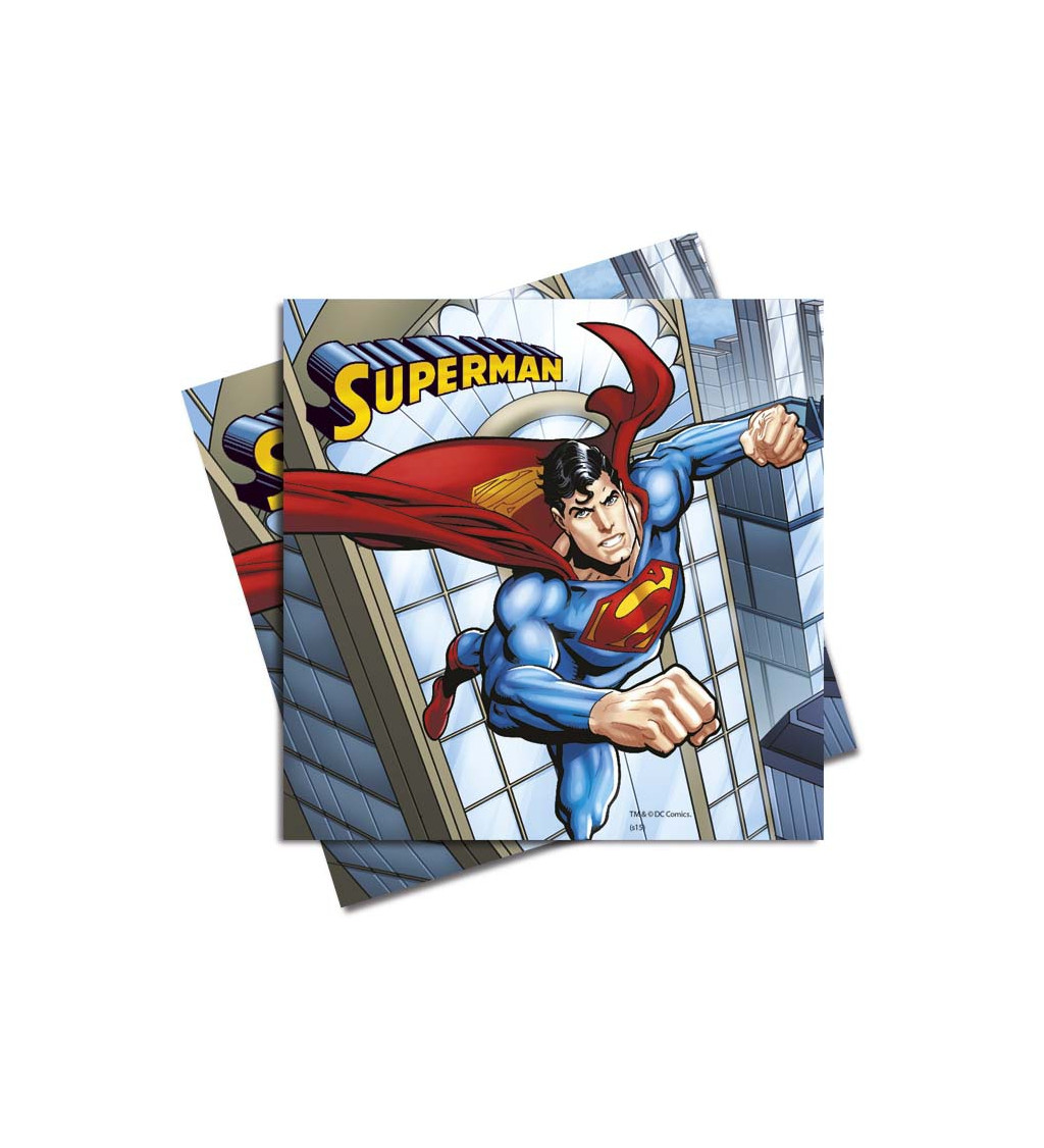 Papierové servítky - Superman