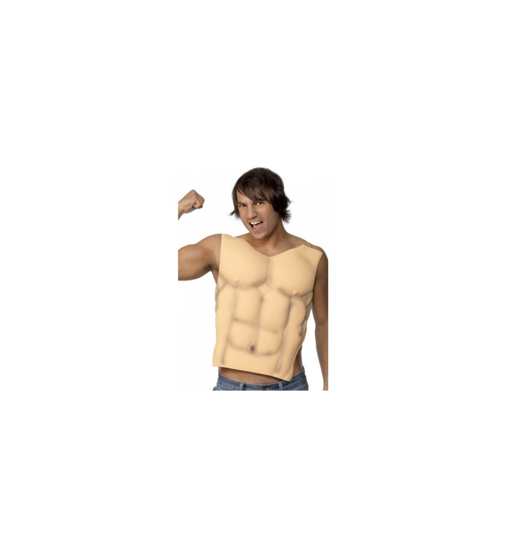 Svalnatý hrudník pre mužov