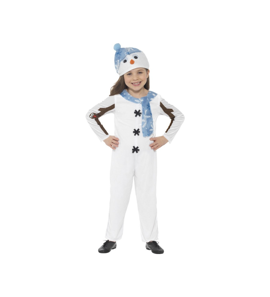 Detský kostým Snowman