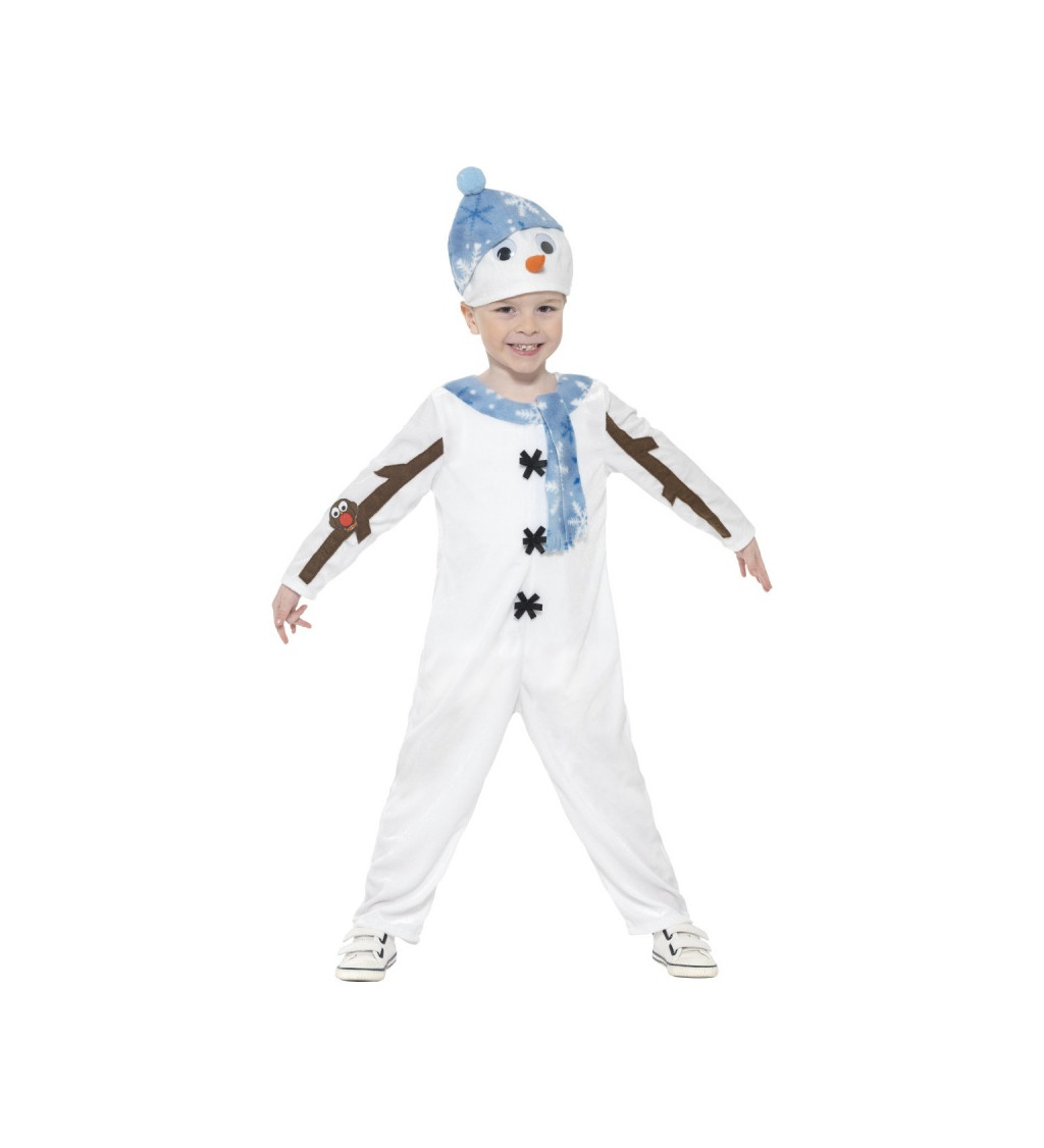 Detský kostým Snowman