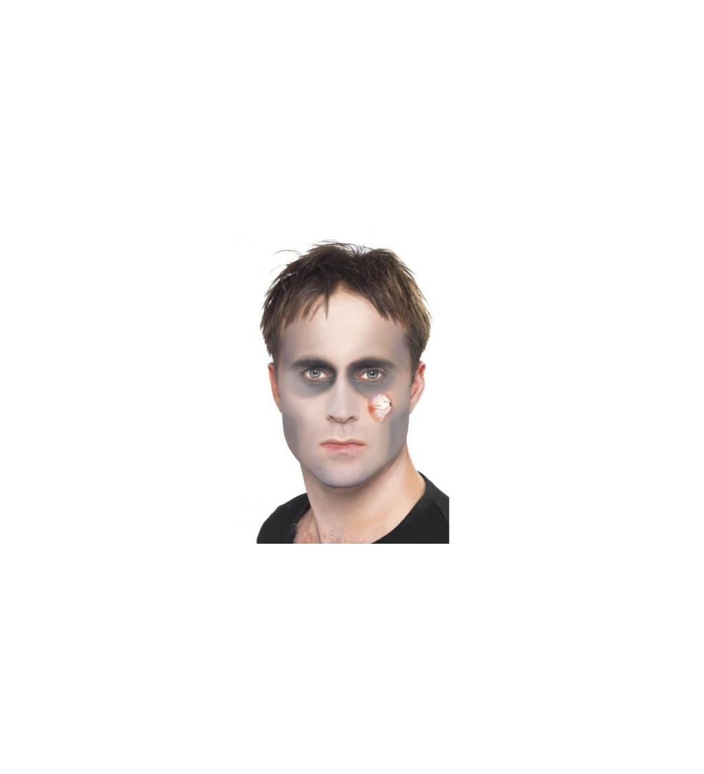 Zombie líčidlá s okom