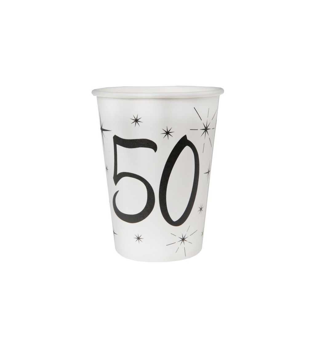 Kelímky s číslom 50