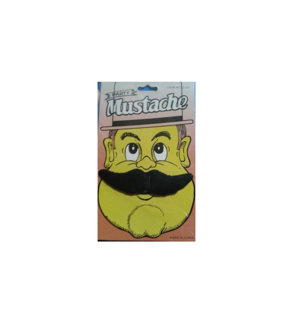 Knírek Detektív - čierny