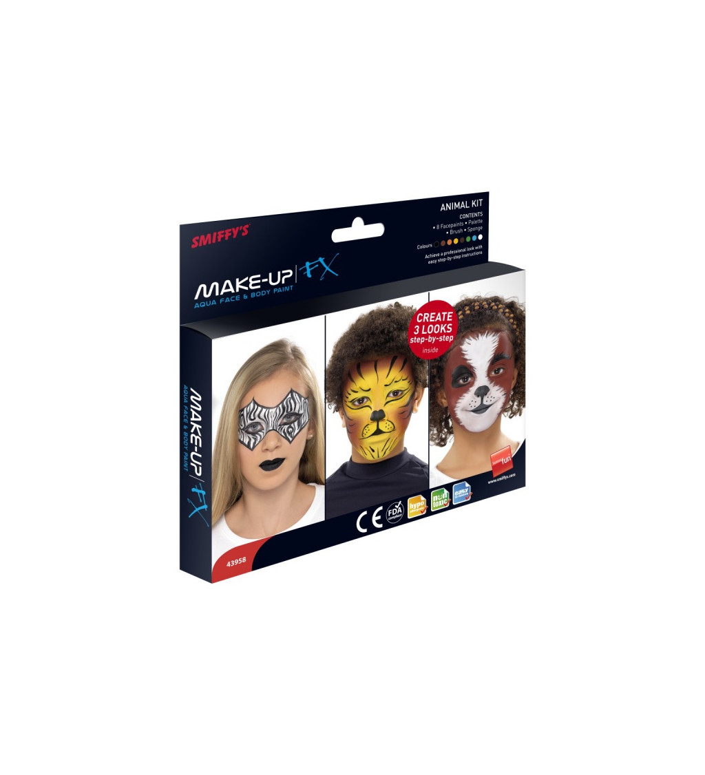 Detský zvierací make-up