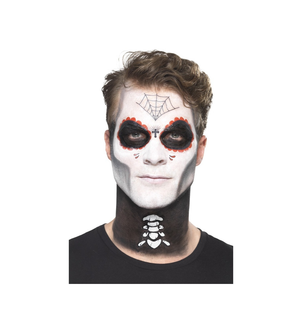 Líčidlá pre kostry - mexický štýl