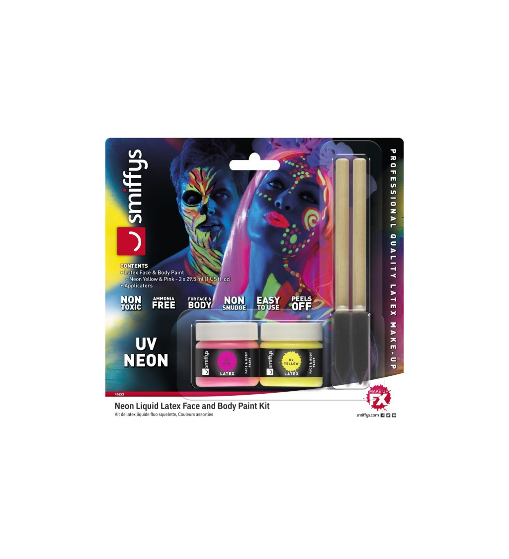 Tekutý latex - svietiaci