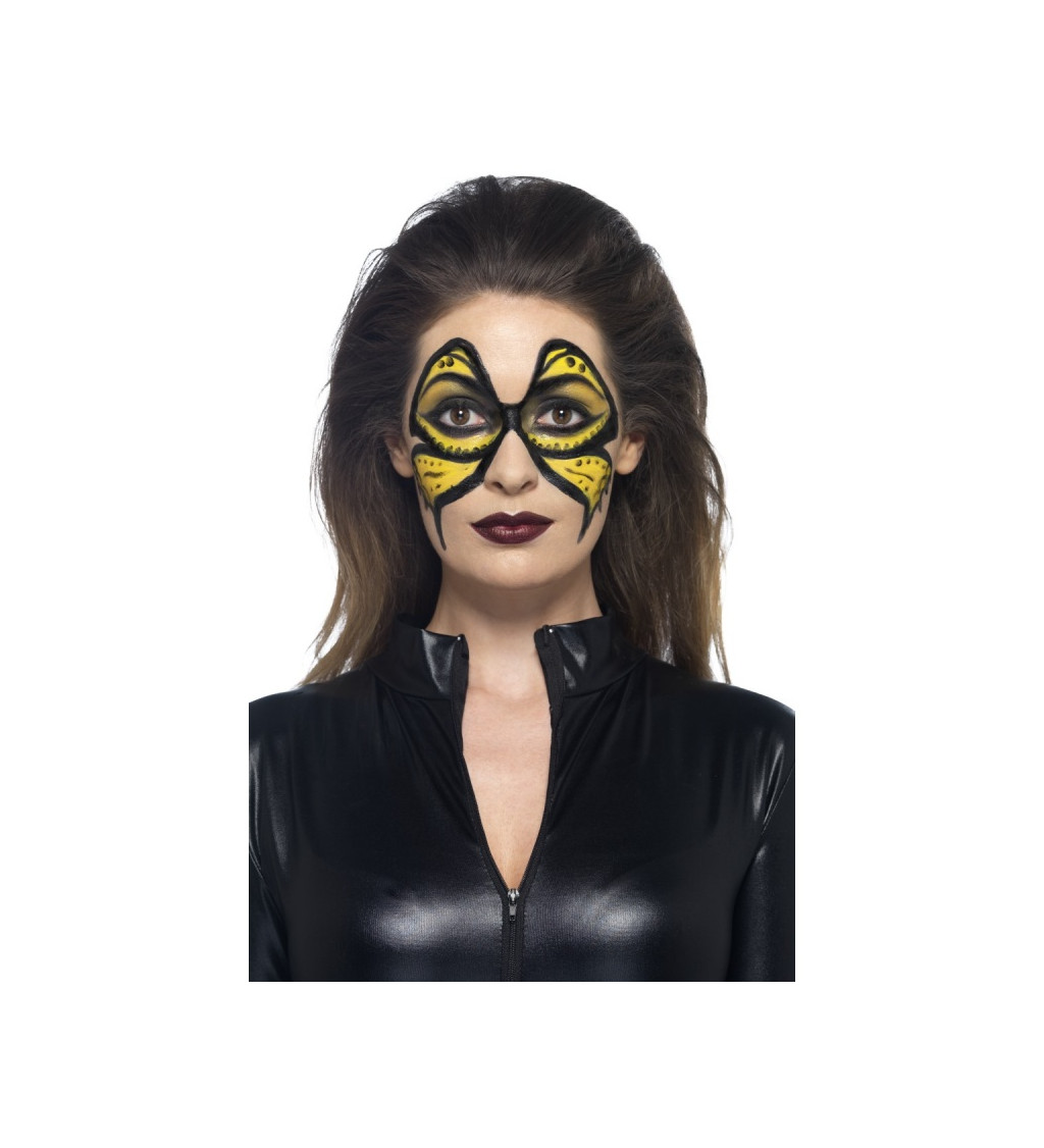 Tekutý latex na kožu - žltá farba
