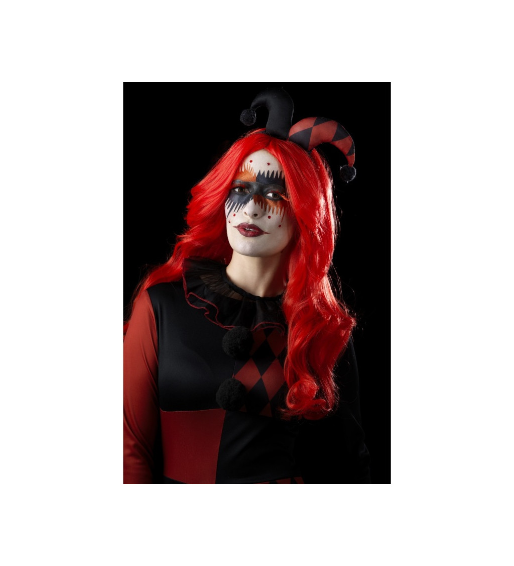 Halloweenské líčenie - Harlekýn