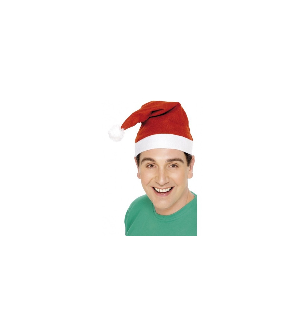 Santová červená čiapka