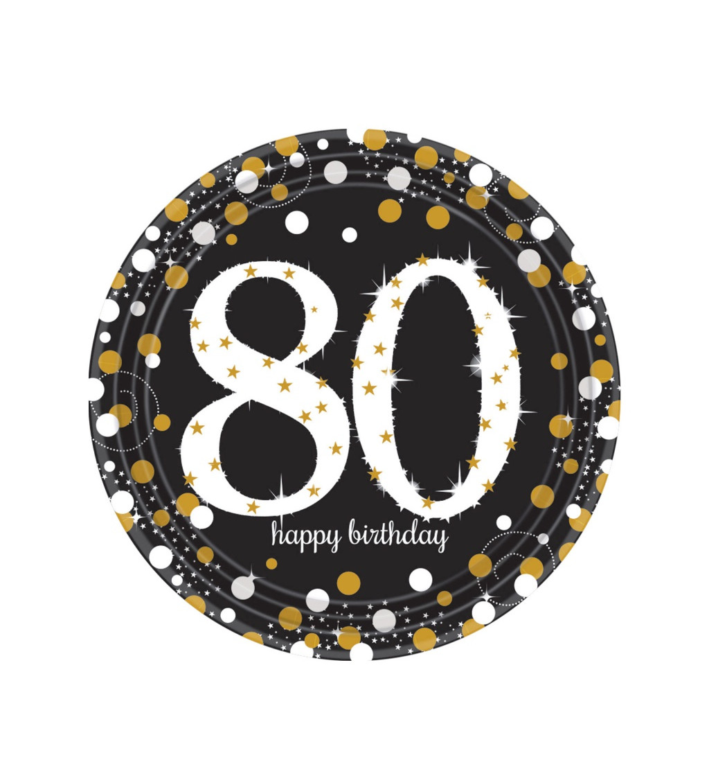 Zlaté party tanieriky - 80 rokov