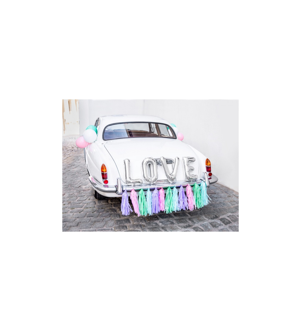 Dekorácie na auto - Love mix