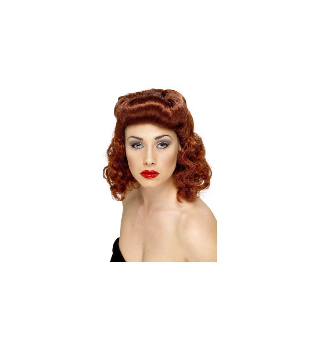 Dámská parochňa Pin Up Girl ryšavá