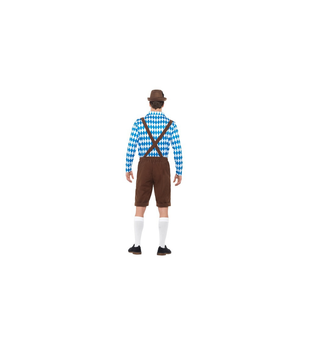 Pánsky kostým - Blue Bavarian