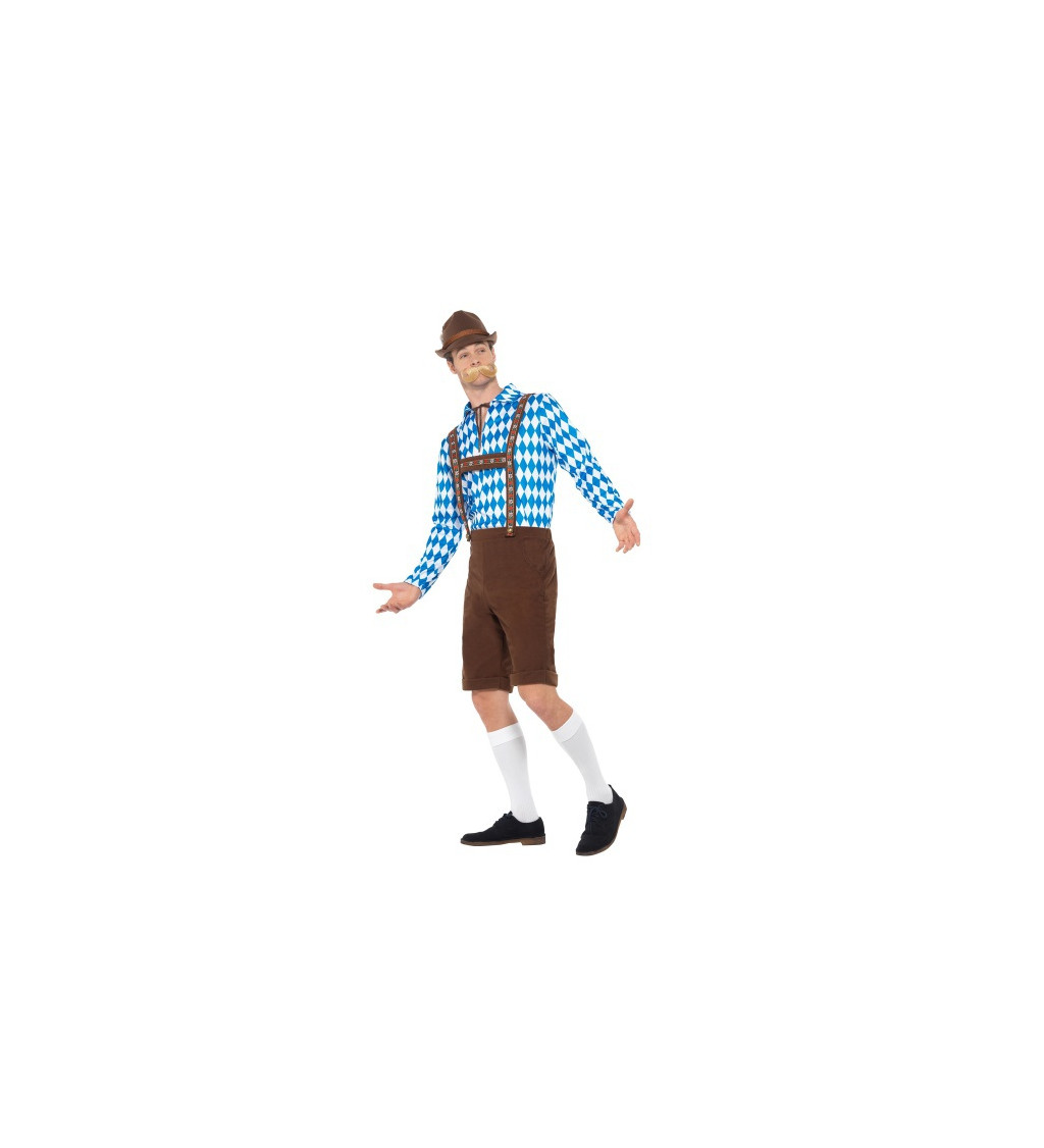Pánsky kostým - Blue Bavarian