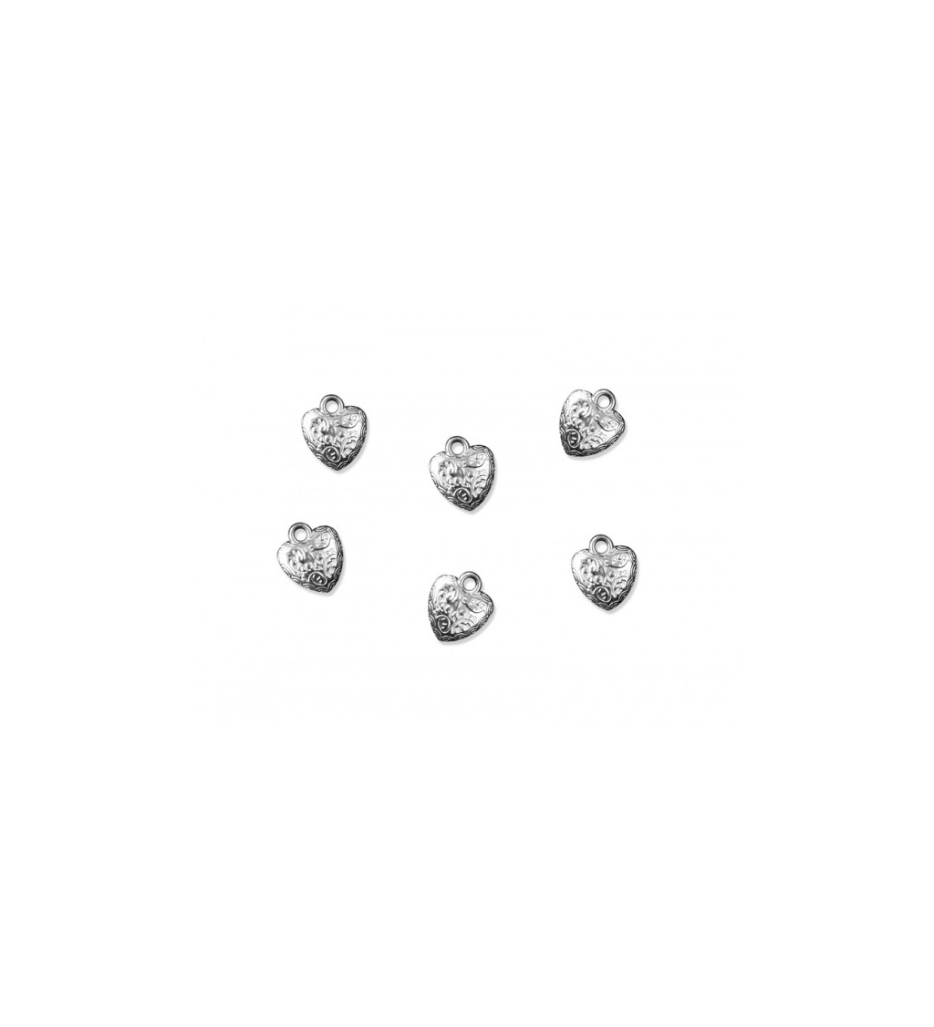 Strieborné srdiečka (17 mm)