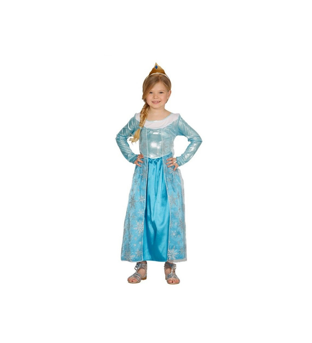 Detský kostým - Ľadová princezná