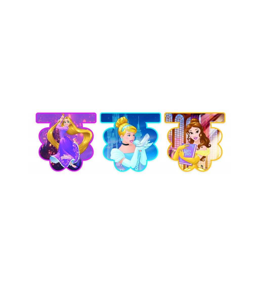 Girlanda Princeznej - Disney