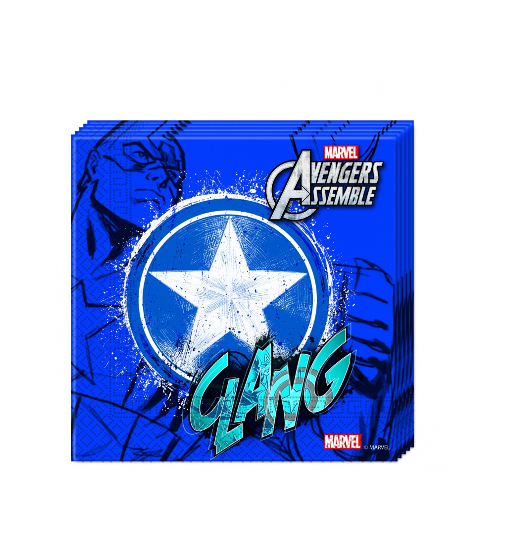 Papierové obrúsky - Avengers