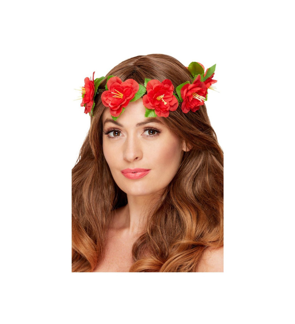 Hawaii čelenka kvetinová