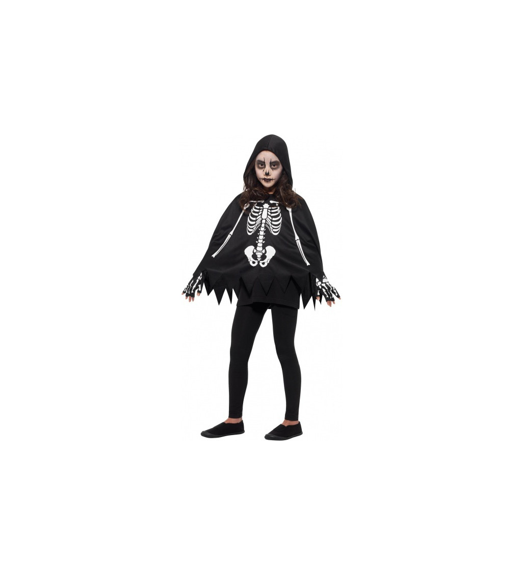 Detský kostým halloween kostlivec unisex
