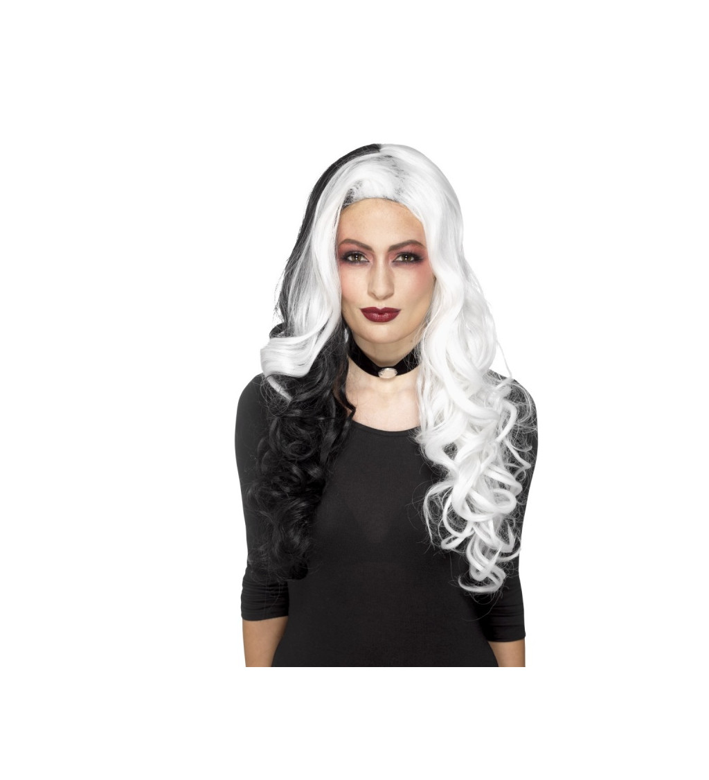 Dámska parochňa - Čierno-biela