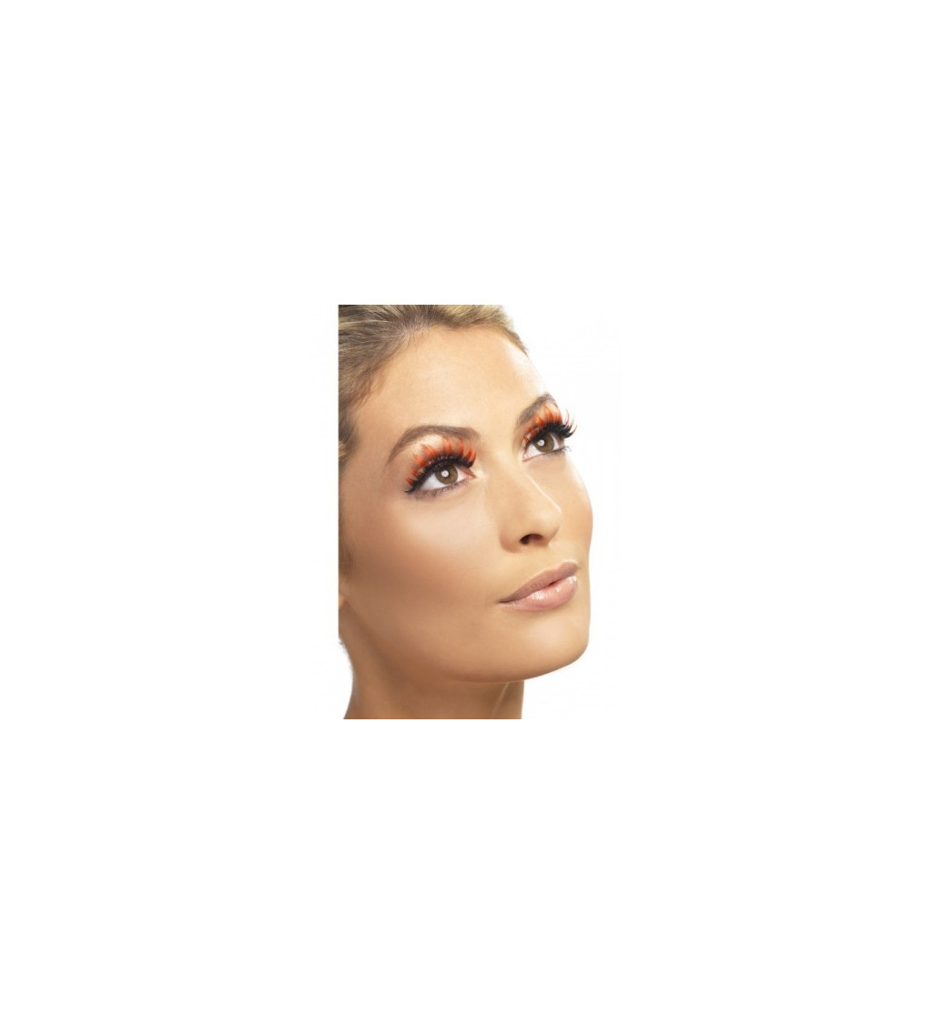 Umelé nalepované ohňové mihalnice