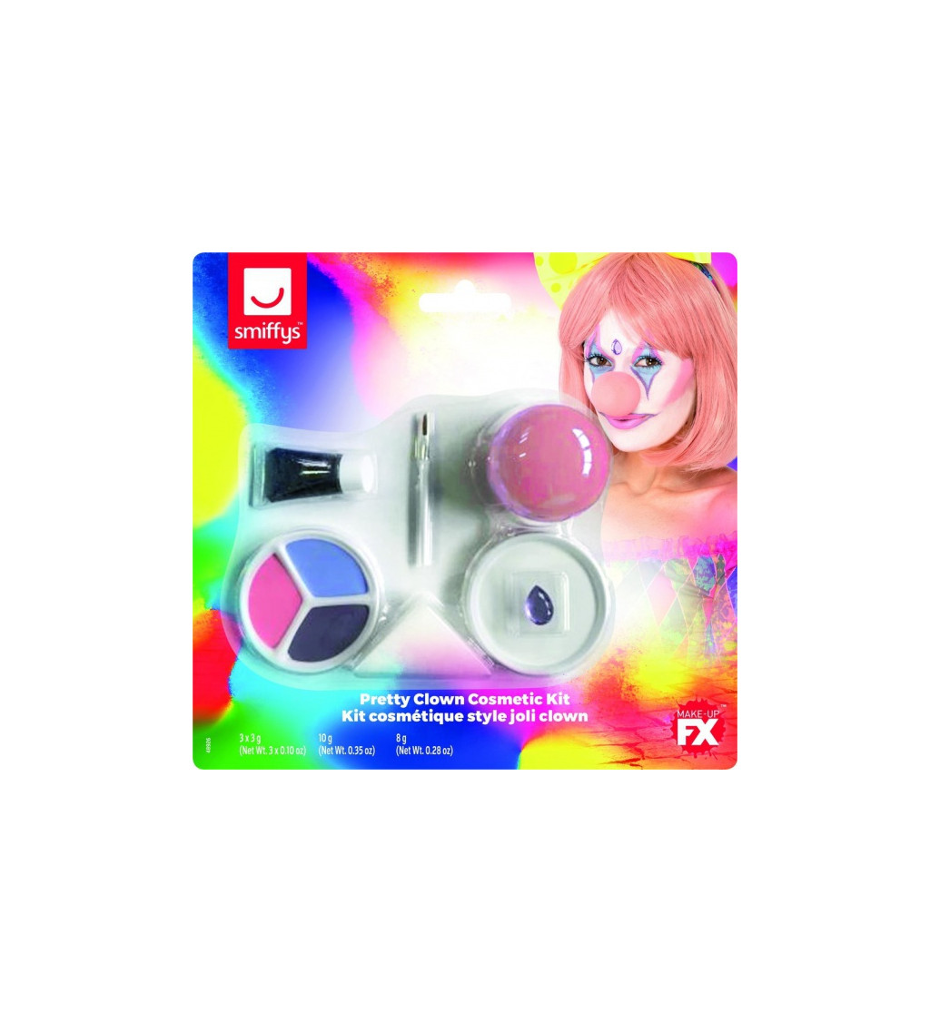 Sada líčidiel - Klaunice