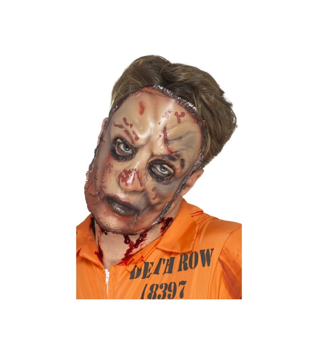 Halloweenská maska zombie