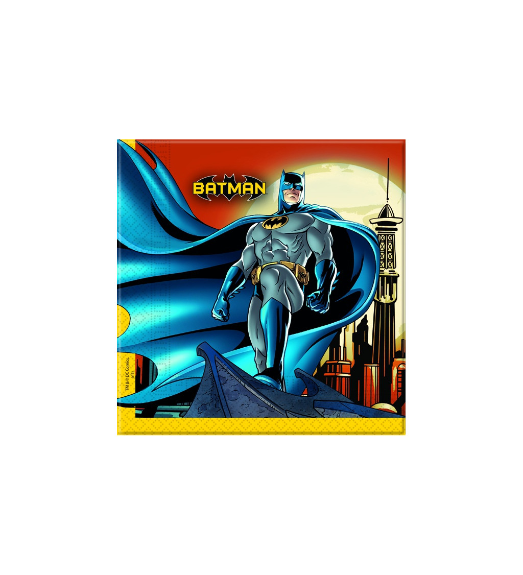 Papierové obrúsky - Batman