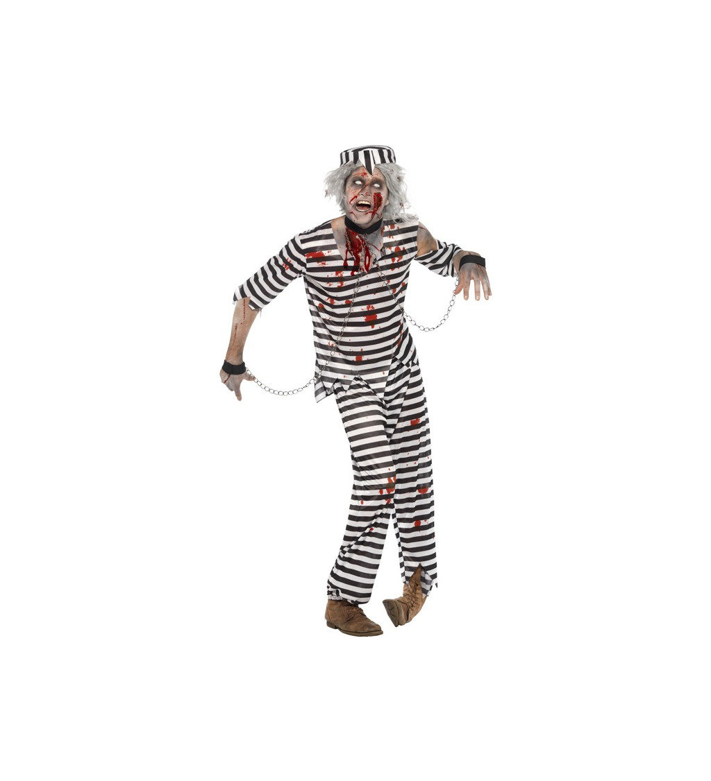 Pánsky kostým - Zombie väzeň