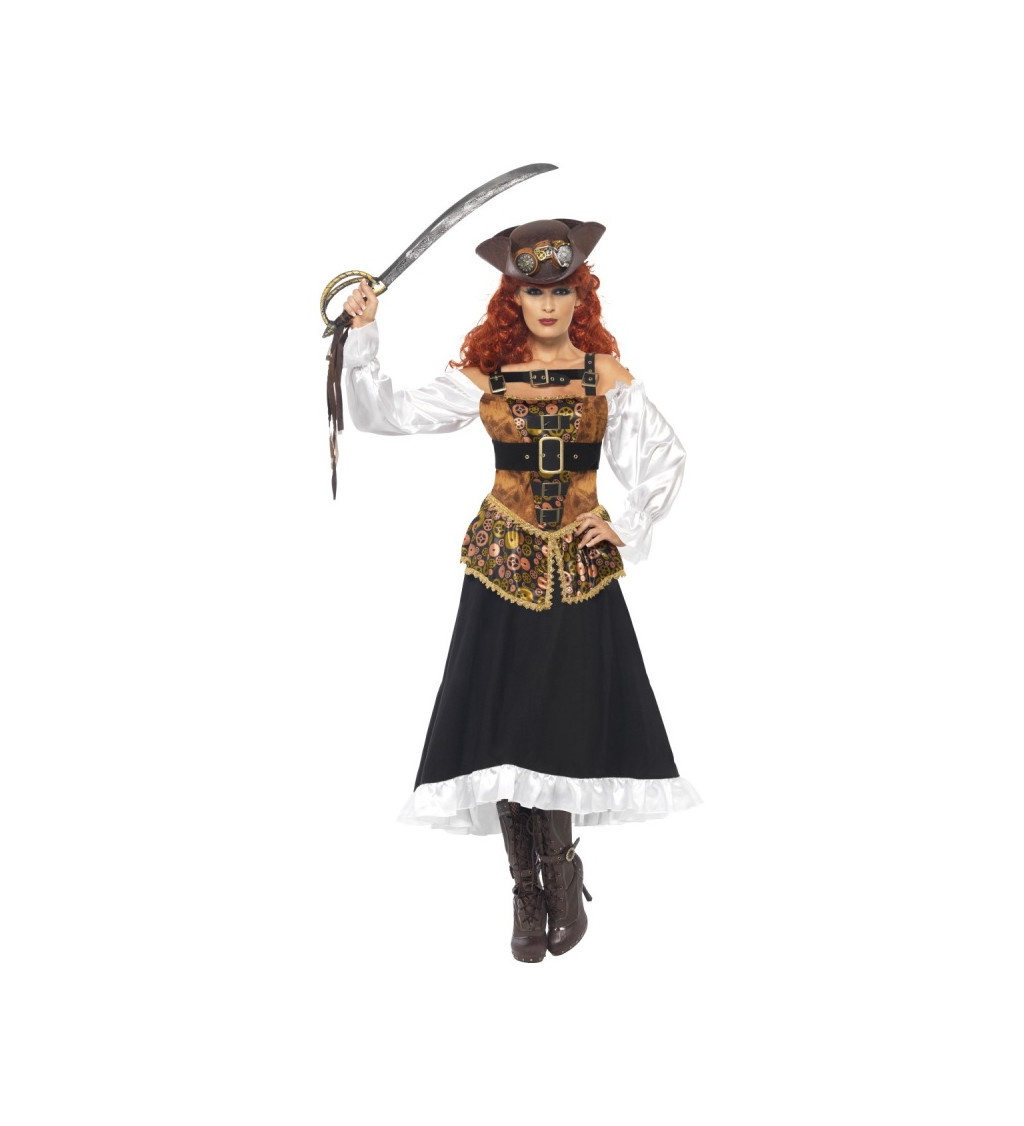 Dámsky kostým - Steam punk pirát