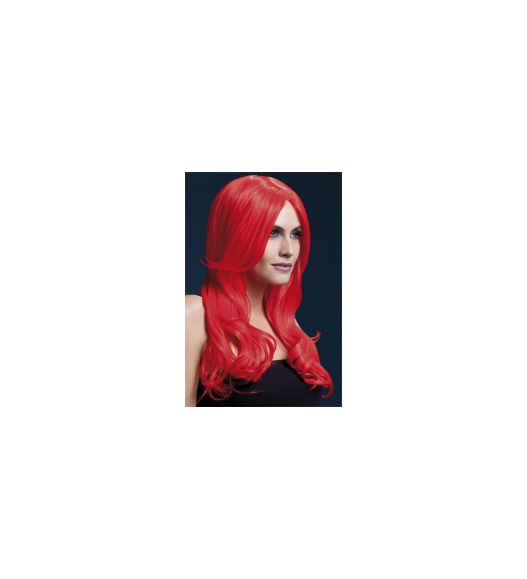 Dámska parochňa Khloe - neónovo červená