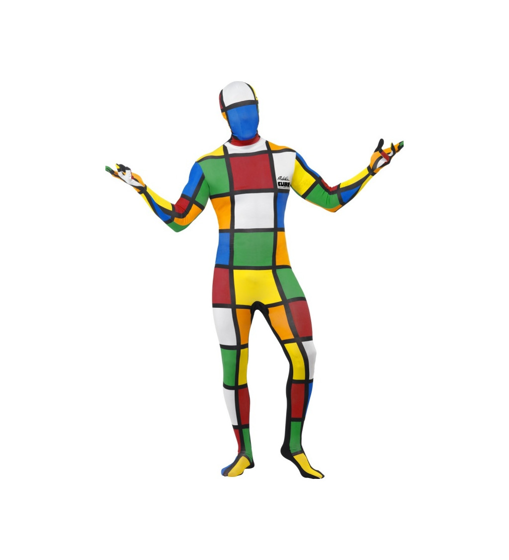 Kostým Rubikova kocka Morphsuit
