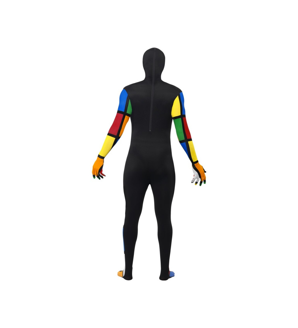 Kostým Rubikova kocka Morphsuit