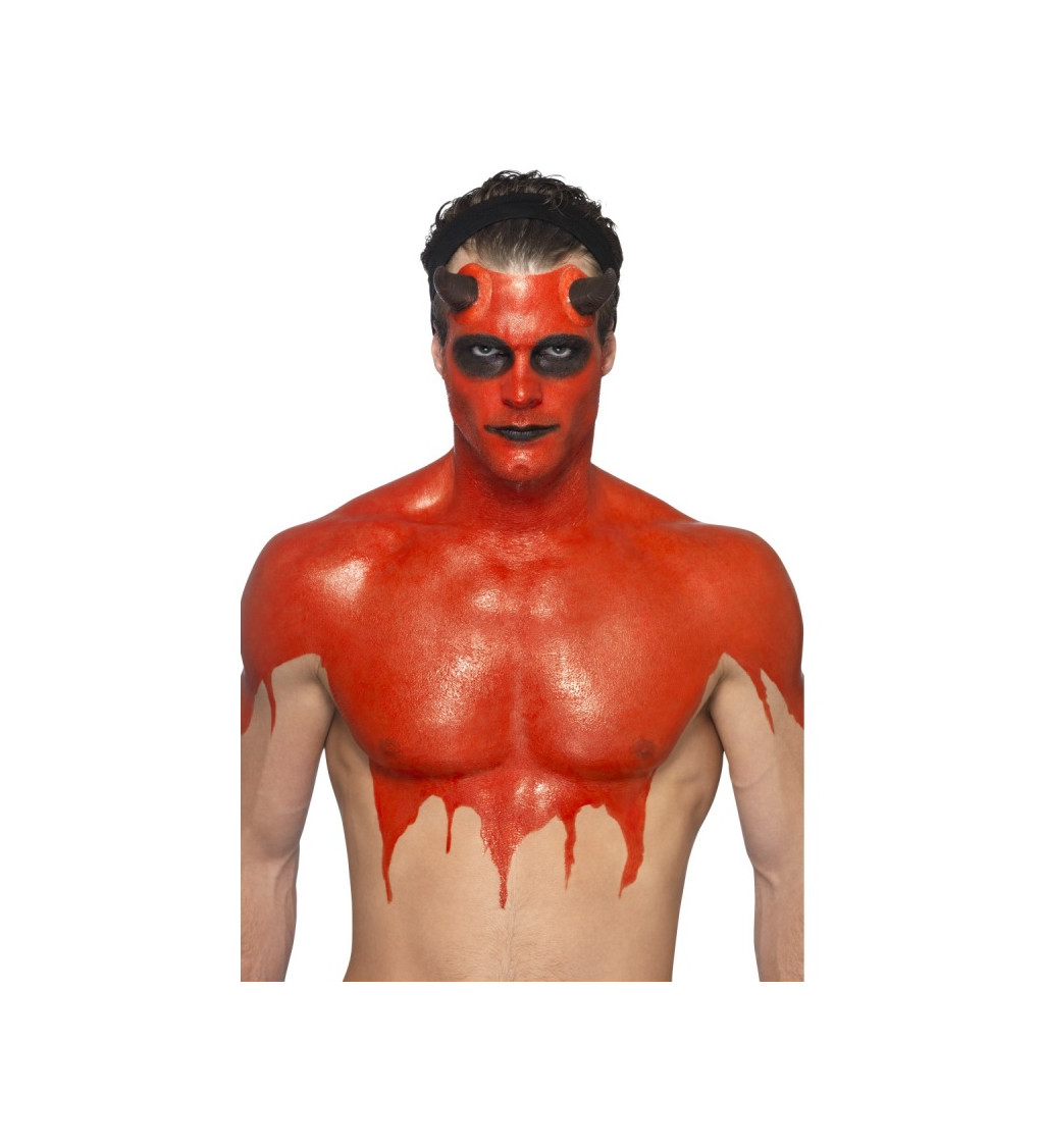 Tekutý latex na kožu - červená farba