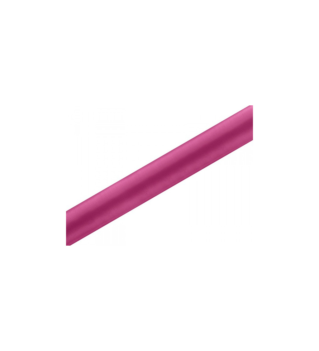 Jednofarebný satén - farba fuchsie (0,36)