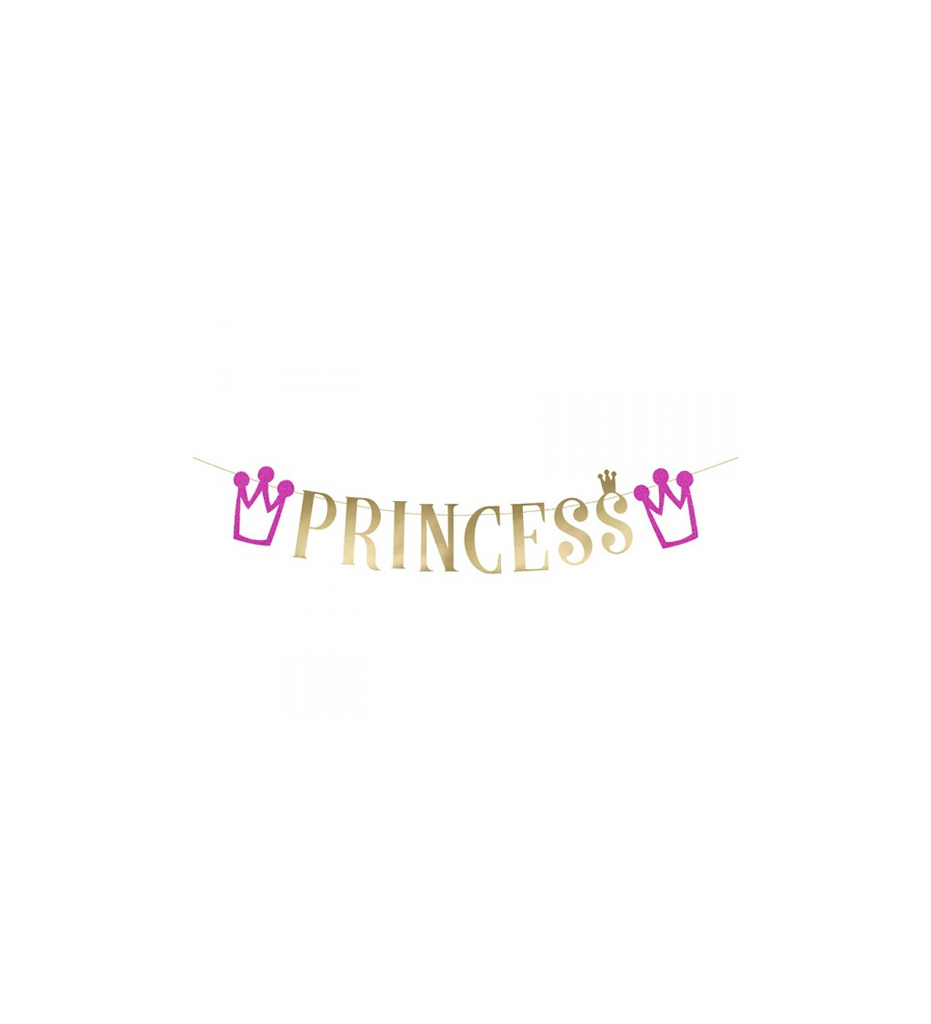 Nápis Princezná