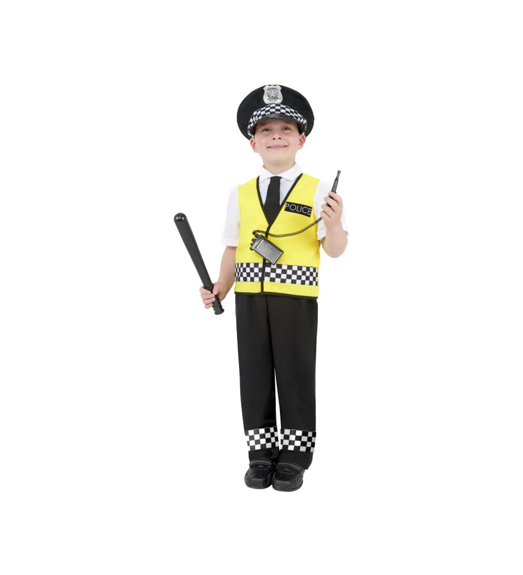 Detský kostým - policajný dôstojník