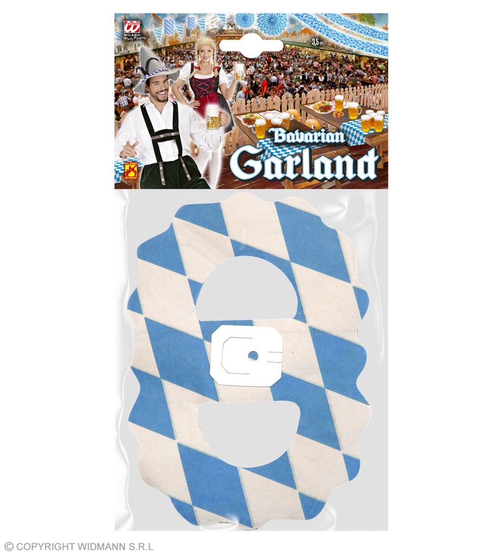 Girlanda Oktoberfestová boa