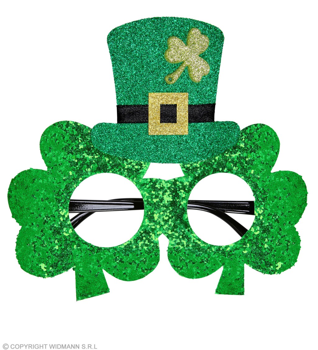 Okuliare s klobúčikom - St. Patrick
