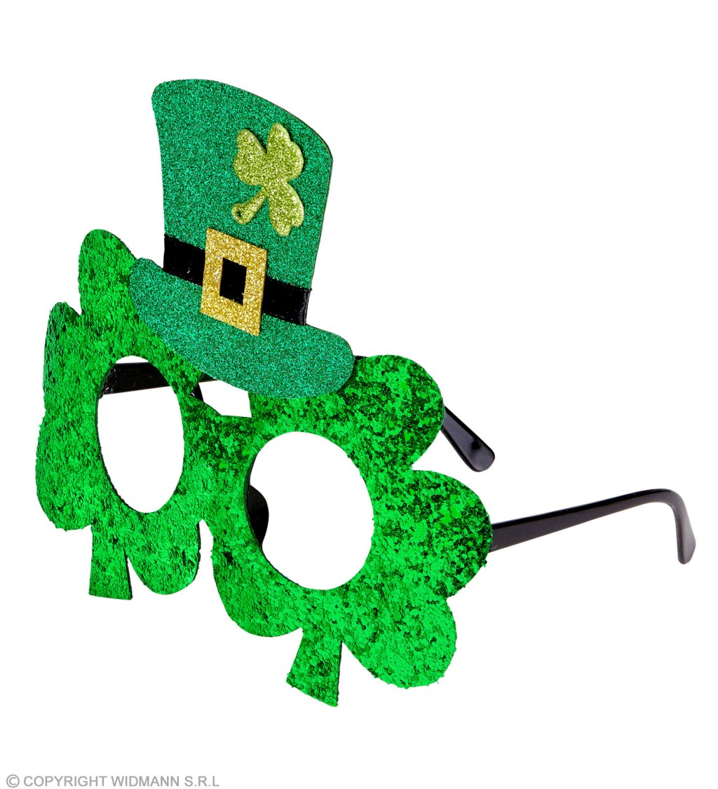 Okuliare s klobúčikom - St. Patrick
