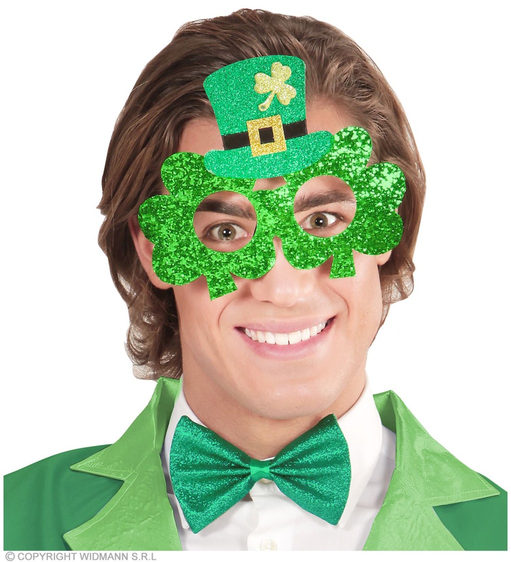 Okuliare s klobúčikom - St. Patrick