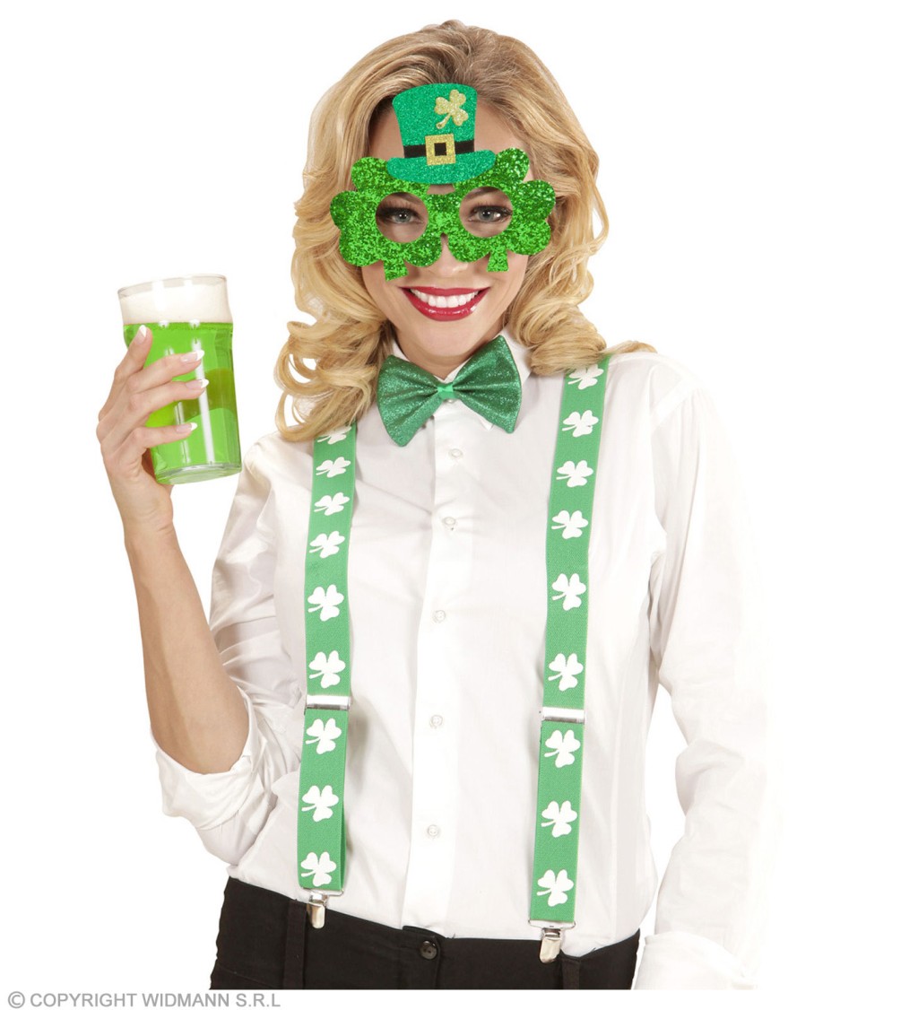 Okuliare s klobúčikom - St. Patrick